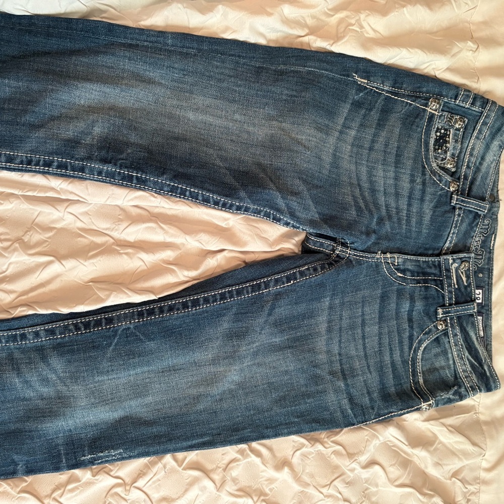 Miss me Jeans Embroidered Y2K size 28